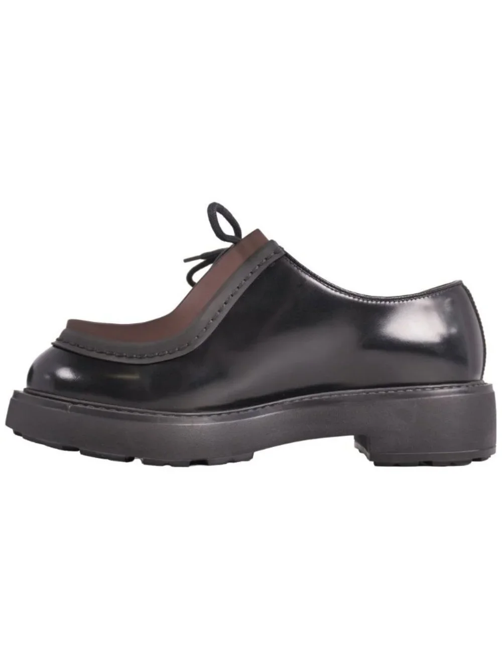 Prada Loafers Diapason Moccasins Leather Shoes